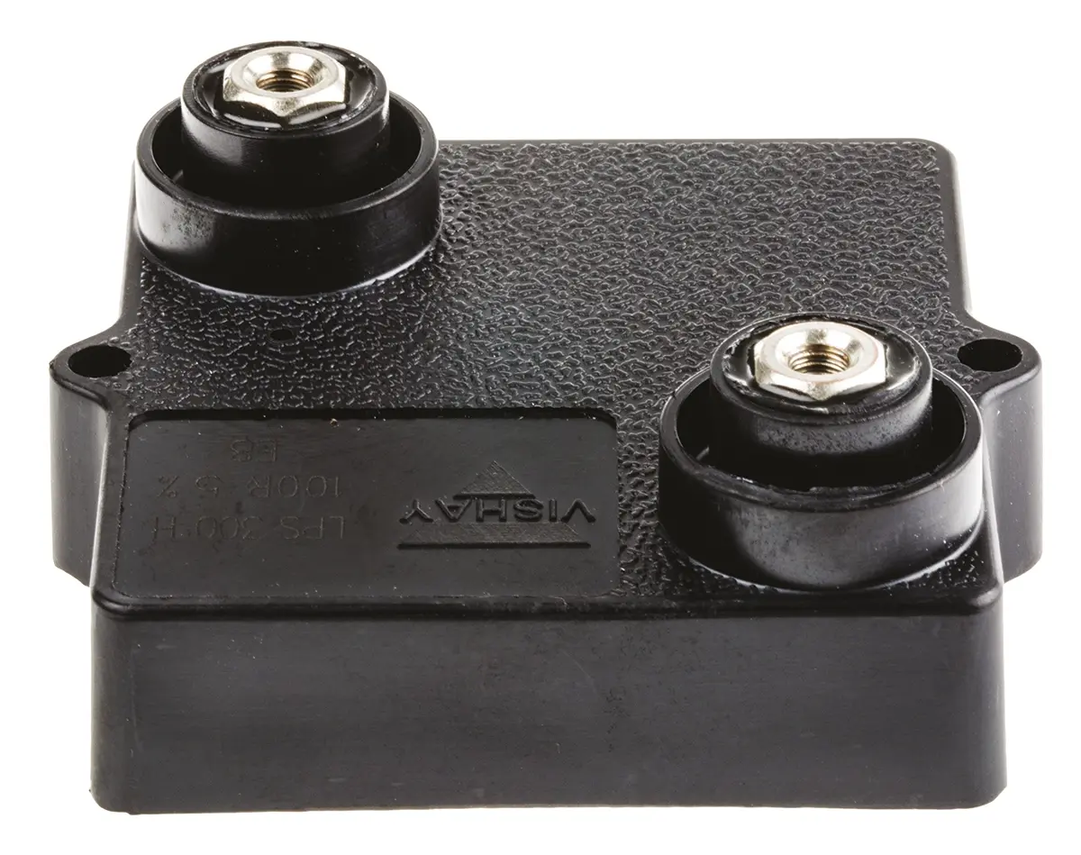 Produktfoto 1 von Vishay LPS300 Dickschicht Lastwiderstand 100Ω ±5% / 300W, Planar Schraubanschluss, -55°C → +120°C