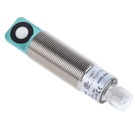 Pepperl + Fuchs Compact Range M18S M18 Ultraschall-Näherungssensor, Gewinderohr 400 mm / 150mA PnP, IP67 30 V dc