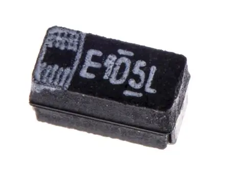 Produktfoto 1 von Vishay 293D Tantal-Elektrolytkondensator, MnO2, 1 μF, 25V dc, Oberfläche, -10 %, Gehäuse 3216-18, 125 °C