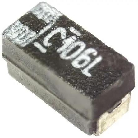 Produktfoto 1 von Vishay 293D Tantal-Elektrolytkondensator, MnO2, 10 μF, 16V dc, Oberfläche, -10 %, Gehäuse 3216-18, 125 °C