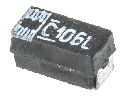 Vishay 593D Tantal-Elektrolytkondensator, MnO2, 10 μF, 16V dc, Oberfläche, -10 %, Gehäuse 3216-18, 125 °C