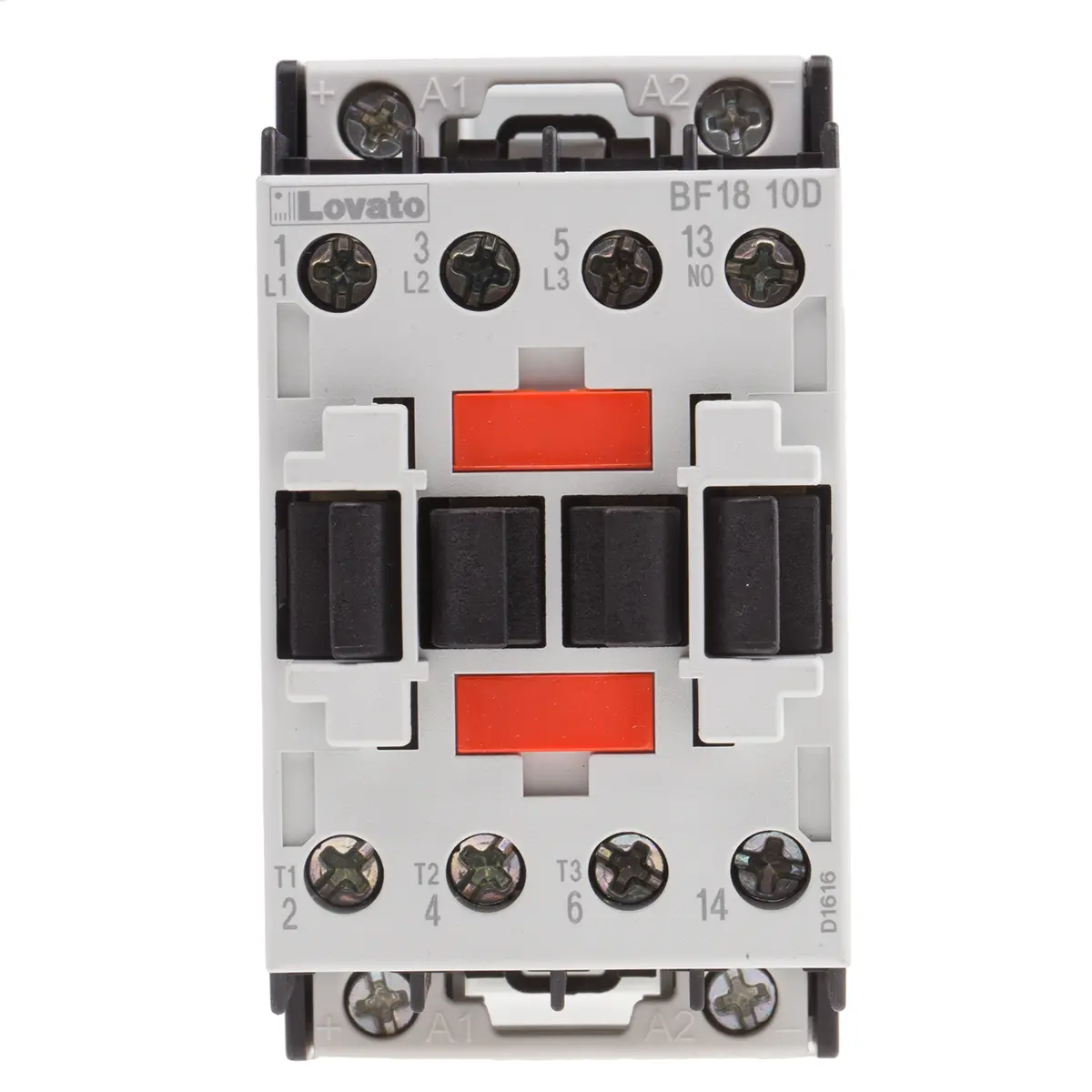 Produktfoto 1 von Lovato BF Schütz 24 V dc-Spule, 3-polig, 440V ac 24 V dc 7.5 kW 3 Schließer Schalten von Kondensatoren 1-Hilfskontakte