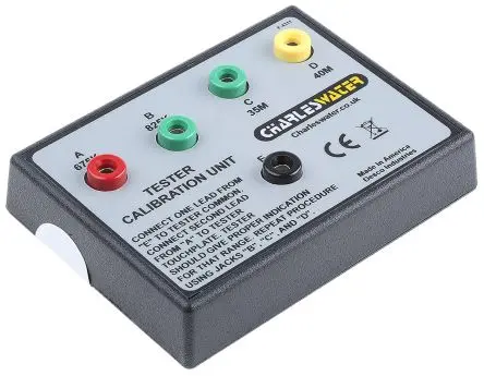 Produktfoto 1 von Desco Europe ESD-Prüfer Handgelenk & Fuß Bananenstecker T. 110 mm H. 25 mm