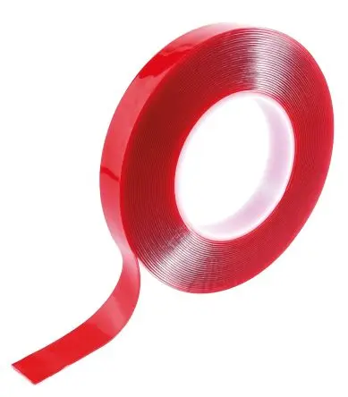 Produktfoto 1 von Hi-Bond VST 4100C Acrylschaum Schaumstoff Klebeband doppelseitig, Klar, Stärke 1 mm, 19mm x 10 m, 13.3N/cm