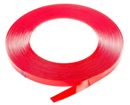 Produktfoto 1 von Hi-Bond VST 4100C Acrylschaum Schaumstoff Klebeband doppelseitig, Klar, Stärke 1 mm, 9mm x 10 m, 13.3N/cm
