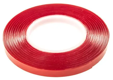 Produktfoto 1 von Hi-Bond VST 4100C Acrylschaum Schaumstoff Klebeband doppelseitig, Klar, Stärke 1 mm, 12.0mm x 10 m, 13.3N/cm