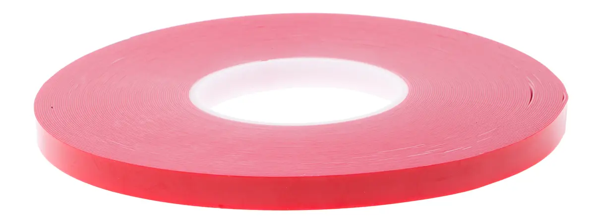 Produktfoto 1 von Hi-Bond VST 6064WFR Acrylschaum Schaumstoff Klebeband doppelseitig, Weiß, Stärke 0.64 mm, 12.0 mm x 33 m, 8.2 N/cm