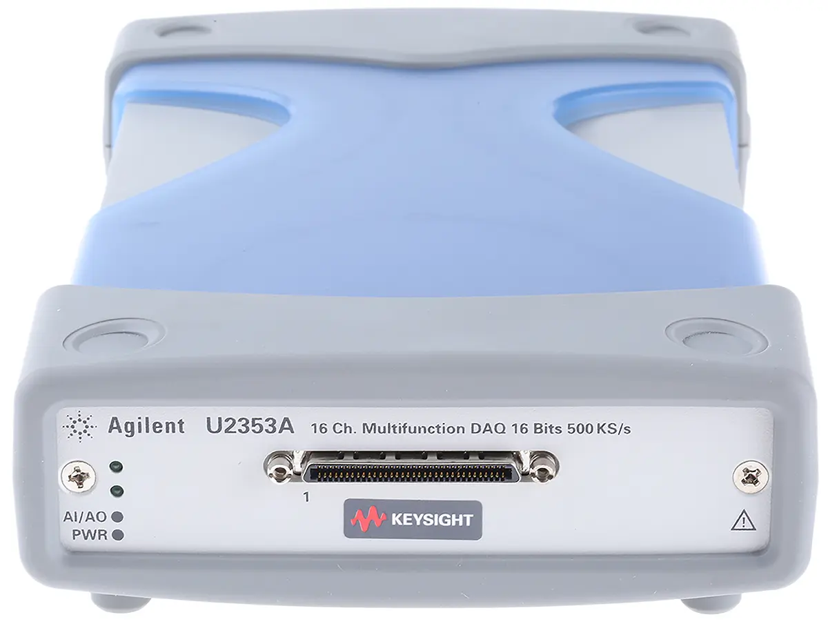 Produktfoto 1 von Keysight 500ksps 16-Kanal USB-Datenerfassung, USB 2.0-Anschluss, Analog, Digital-Eingang, Netzbetrieb, 16 bit