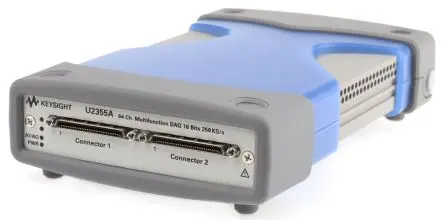 Produktfoto 1 von Keysight Technologies U2355A 250 ksps USB-Datenerfassung 64-Kanal, USB 2.0-Anschluss, Netz, 16 bit