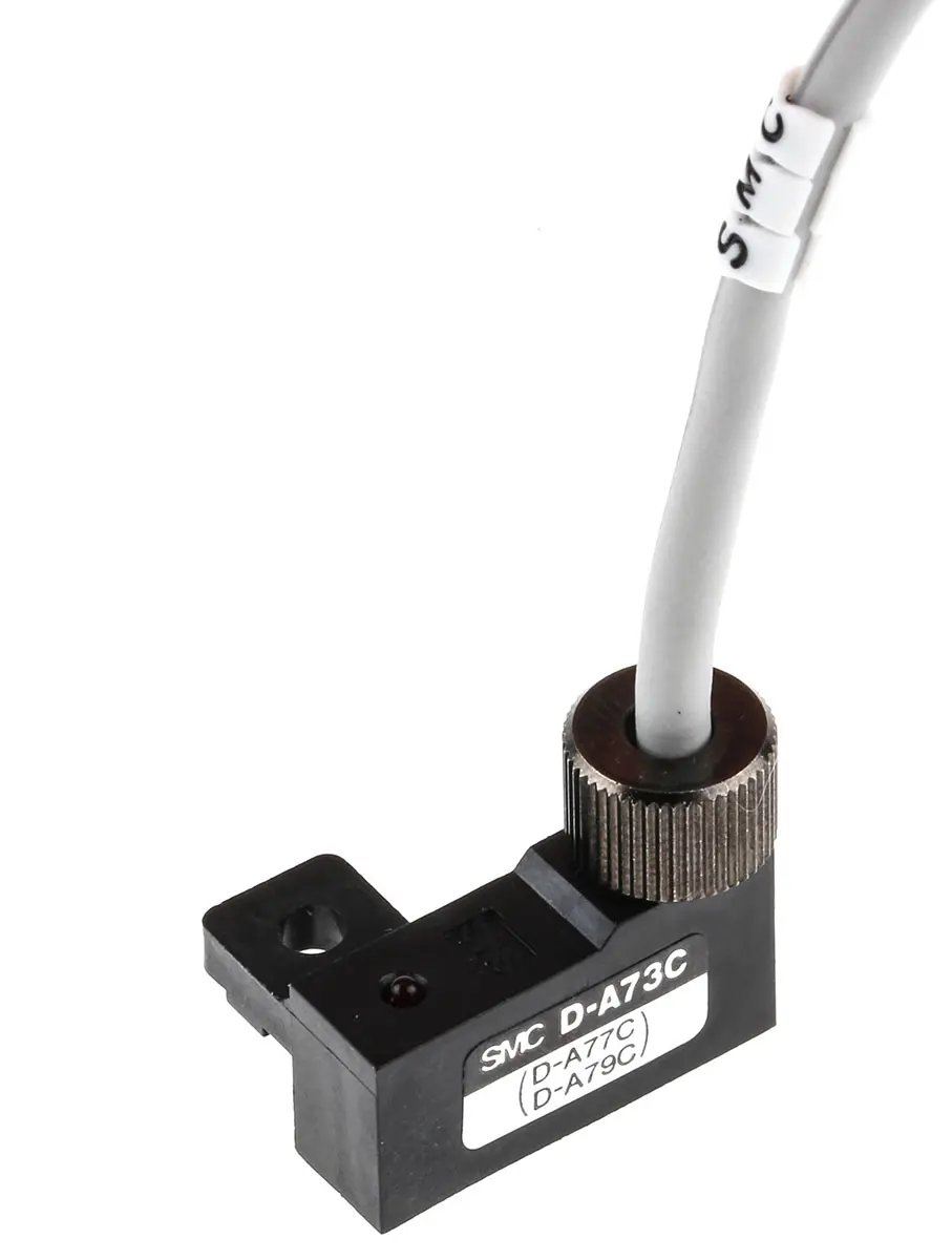Produktfoto 1 von SMC D-A7 Schalter Direkt, DIN-Hutschiene, Klemme, Stirnband, Profilnut, Schienenverkehr, Tülle Reed