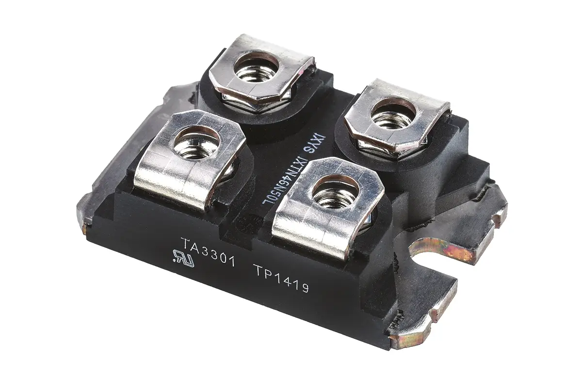 Produktfoto 1 von IXYS Linear Typ N-Kanal, Panel MOSFET Erweiterung 500 V / 46 A 700 W, 4-Pin SOT-227