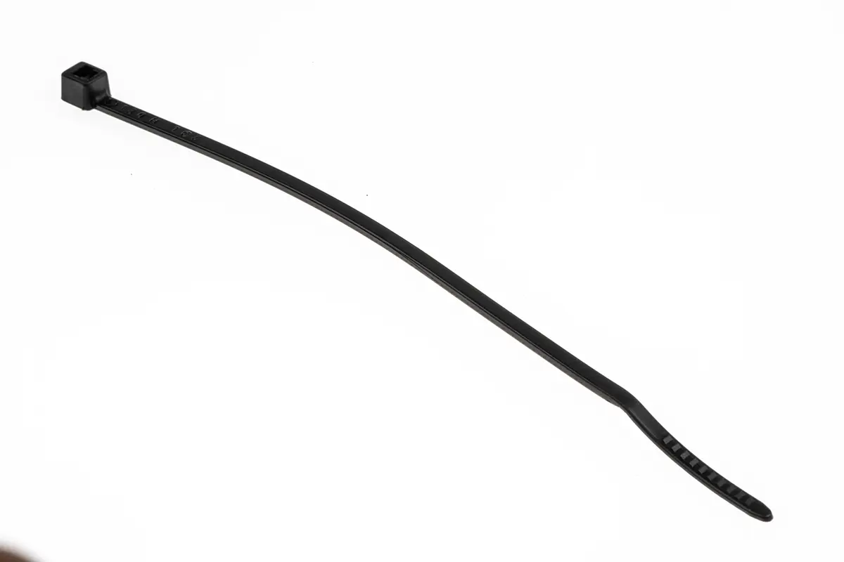 Produktfoto 1 von HellermannTyton T18R Nylon 6.6 Kabelbinder Nicht lösbar Schwarz 2.5 mm x 100 mm