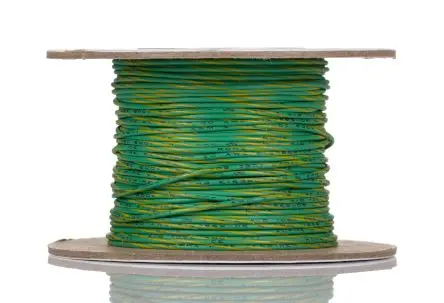 Produktfoto 1 von Alpha Wire Ecogen Ecowire Schaltdraht 0.52 mm², 20 AWG 30 m Grün, Gelb Ø 1.4 mm 10 Litzen Modifizierter Polyphenylether