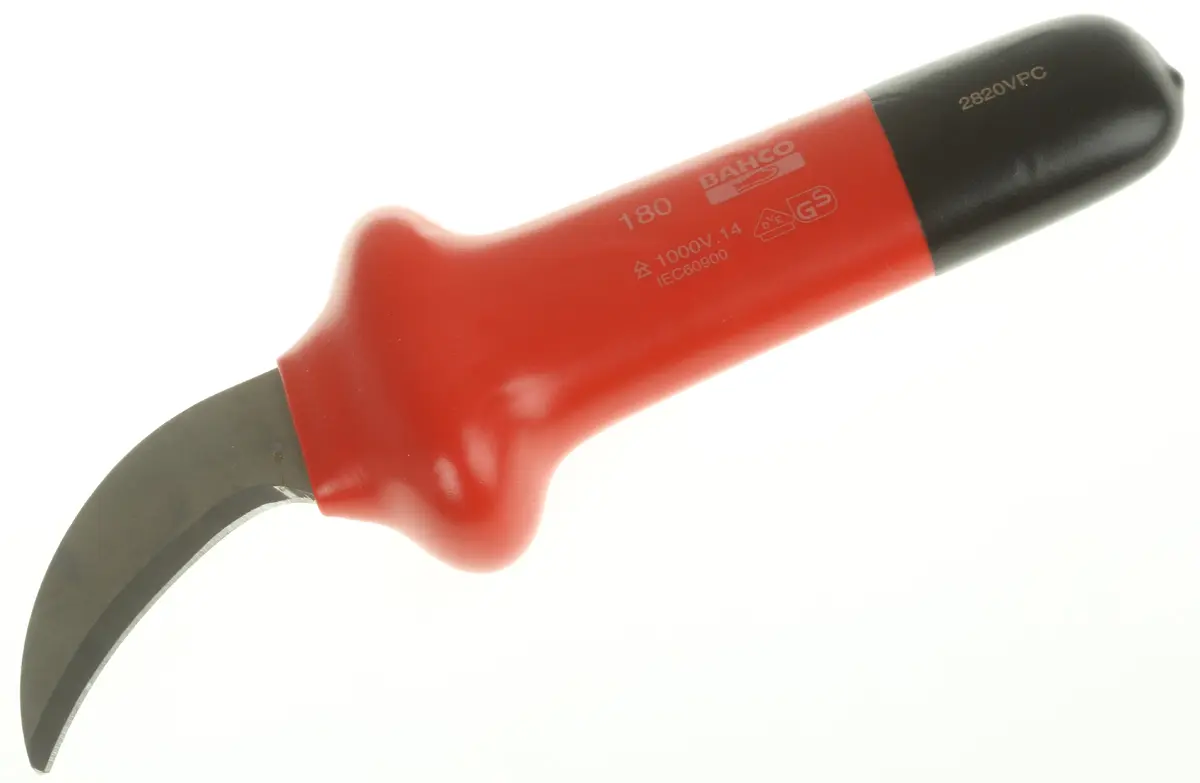 Produktfoto 1 von Bahco VDE 1000V zugelassen Kabelmesser 180 mm, Klinge 50 mm