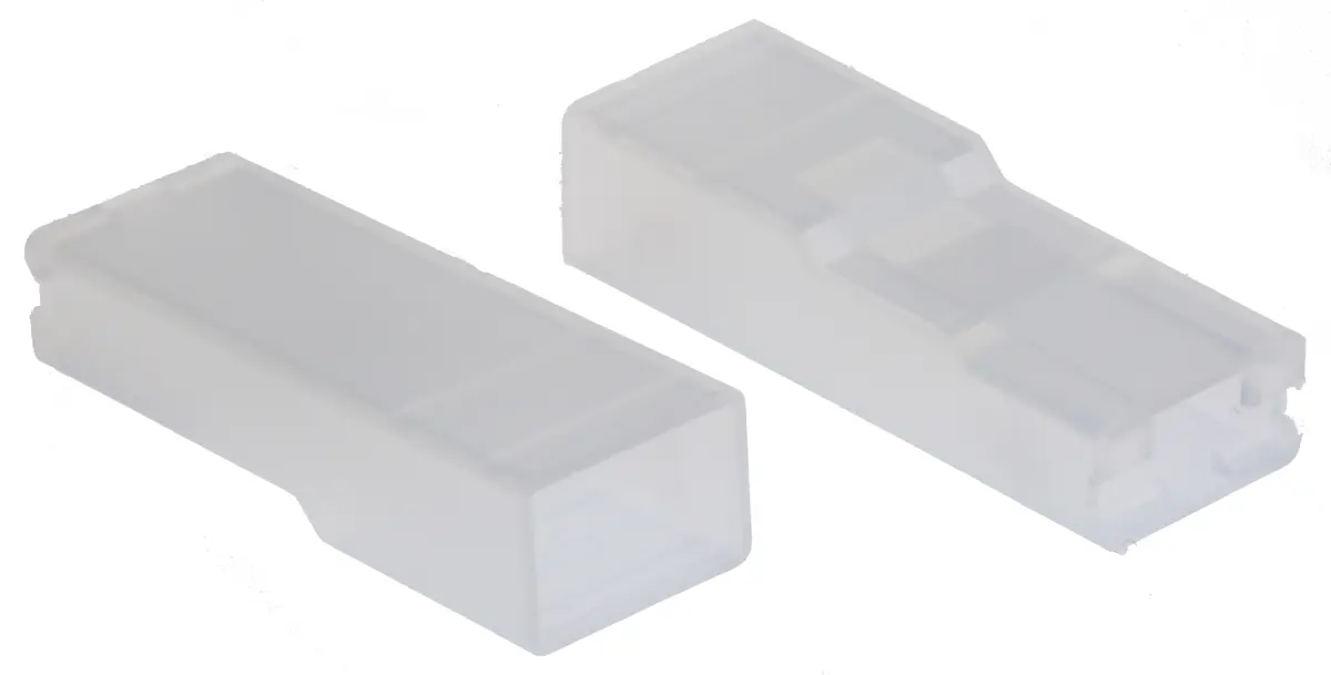 Produktfoto 1 von JST 63 Crimpkontaktgehäuse, Gr. 6.3 mm, Stecker, Nylon, B 9 mm, Natur