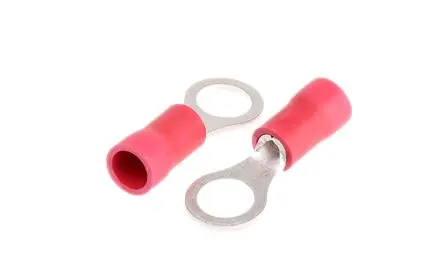 Produktfoto 1 von JST FV Ringkabelschuh, Isoliert 22 AWG, Vinyl, Rot, 16 AWG max.AWG, aussen ø 8 mm, innen ø 4.3 mm, M5