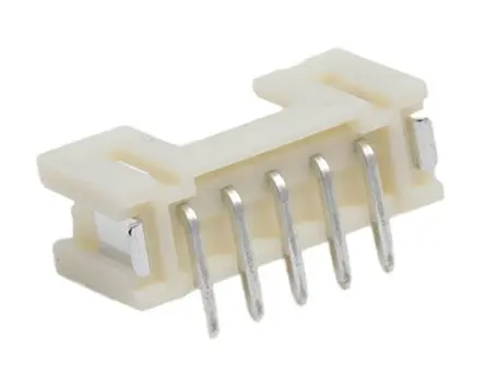 Produktfoto 1 von JST PH Leiterplattenleiste Gerade, 5-polig / 1-reihig, Raster 2 mm Raster Oberfläche, Kabel-Platine, Ummantelt