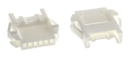 Produktfoto 1 von JST XA Buchse Steckverbindergehäuse 2.5 mm, 6-polig / 1-reihig Gerade, Panel