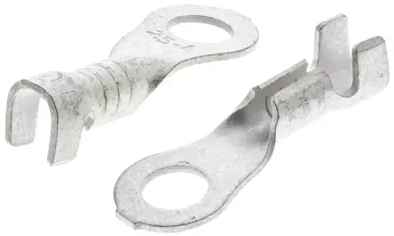 JST LRB Ringkabelschuh, Unisoliert 18 AWG, Grau, 14 AWG max.AWG, aussen ø 8 mm, innen ø 4.3 mm, M4
