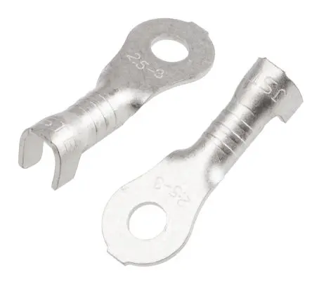 Produktfoto 1 von JST LRB Ringkabelschuh, Unisoliert 18 AWG, Grau, 14 AWG max.AWG, aussen ø 8 mm, innen ø 3.2 mm, M3