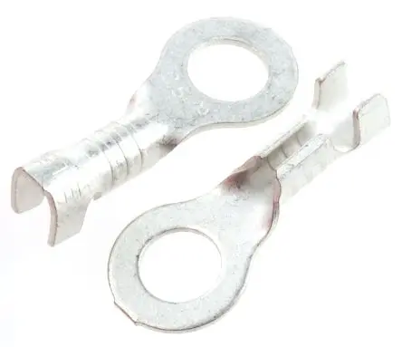 Produktfoto 1 von JST LRB Ringkabelschuh, Unisoliert 18 AWG, Grau, 14 AWG max.AWG, aussen ø 9.5 mm, innen ø 6.5 mm, M5