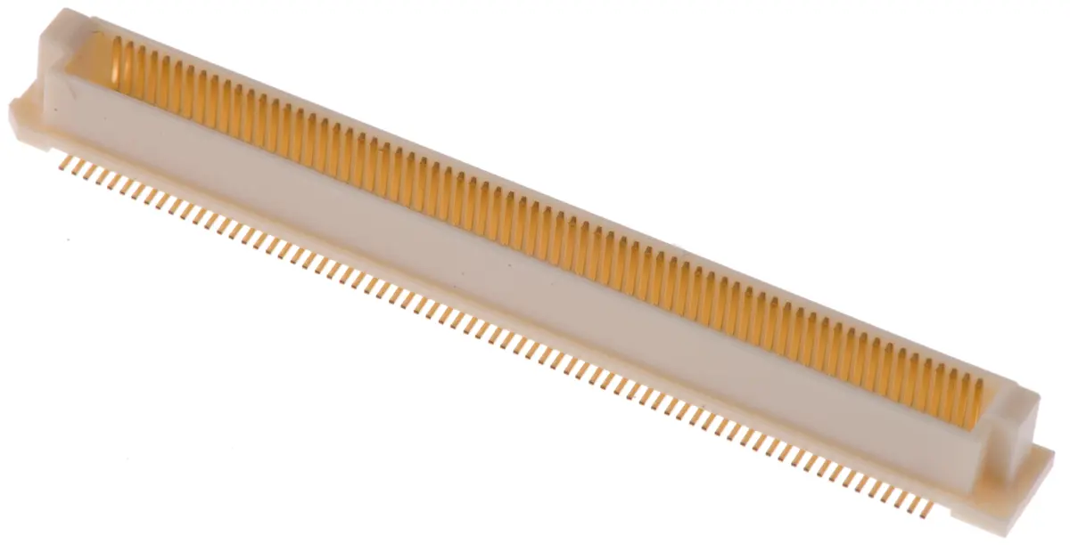 Produktfoto 1 von Hirose FunctionMAX FX8C Leiterplattenleiste Gerade, 140-polig / 2-reihig, Raster 0.6 mm Raster Oberfläche,