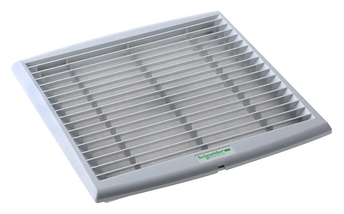Produktfoto 1 von Schneider Electric Parallel Spritzgegossener Thermoplast Gitter Grau 268 mm 248mm 18 mm