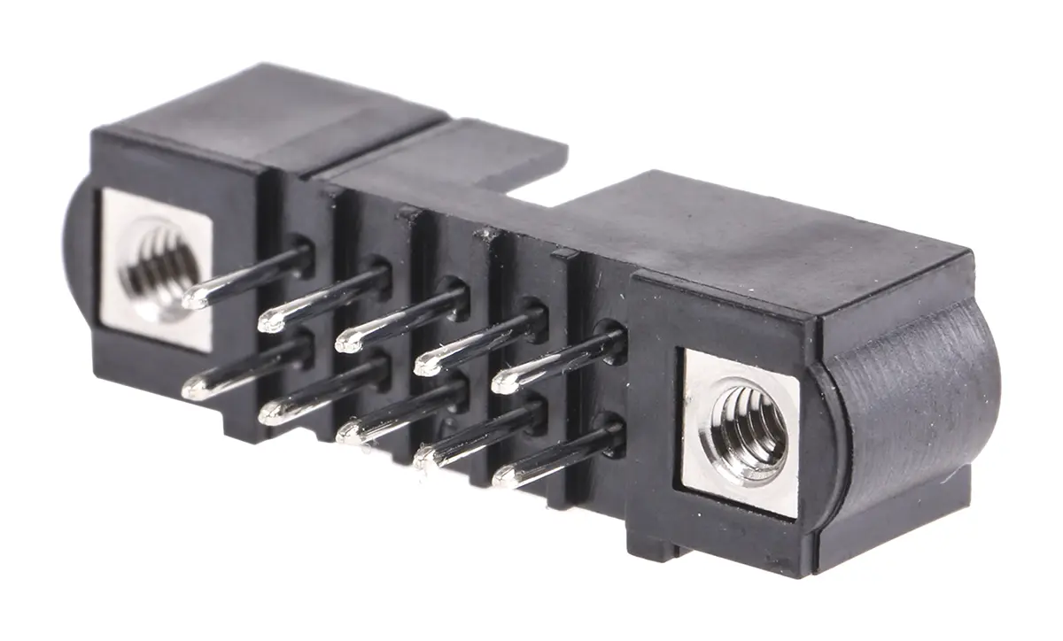 HARWIN Datamate J-Tek Leiterplattenleiste Gerade, 10-polig / 2-reihig, Raster 2 mm Raster Durchsteckmontage,