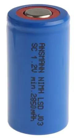 Produktfoto 1 von Ansmann NiMH Akku, 1.2 V 22.5 mm / 3 Ah