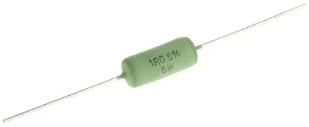 Produktfoto 1 von Vishay AC05 Gewickelt Widerstand, Axial 1 Ω 5 % / 5 W