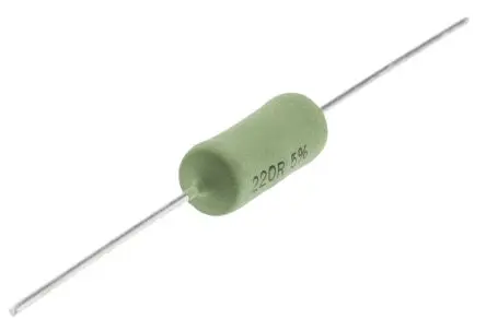 Produktfoto 1 von Vishay AC05 Gewickelt Widerstand, Axial 220 Ω 5 % / 5 W