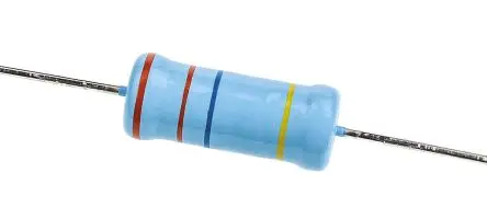 Produktfoto 1 von Vishay VR68 Metallguss Widerstand, Axial 33 mΩ 5 % / 1 W