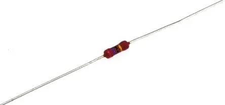 Produktfoto 1 von Vishay PR01 Metallschicht Widerstand, Axial 27 Ω 5 % / 1 W