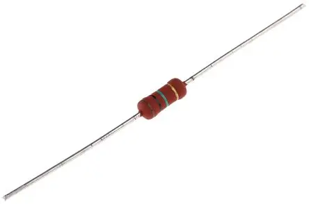 Produktfoto 1 von Vishay PR02 Metallschicht Widerstand, Axial 1 mΩ 5 % / 2 W