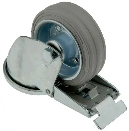Produktfoto 1 von LAG Drehbar Rolle, Rad ø 80 mm, 60 kg, Ges H. 106 mm, Rad B. 25 mm