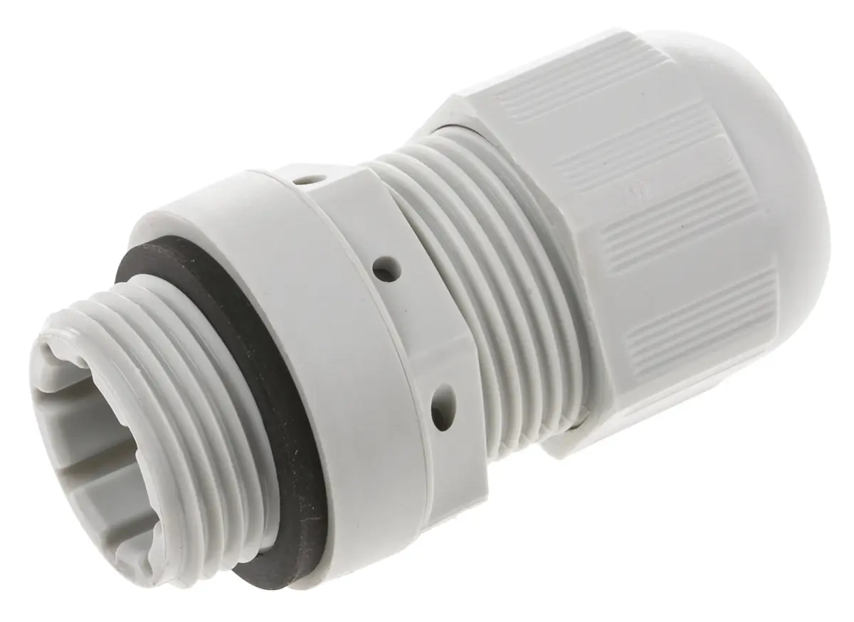 Produktfoto 1 von WISKA VentGLAND Kabelverschraubung, M20 Polyamid Grau 6 mm/ 13 mm, IP69K, IP68