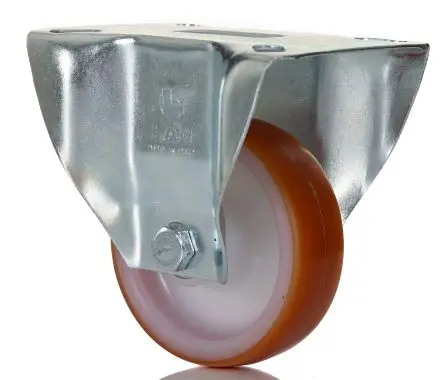 Produktfoto 1 von LAG Feststehend Rolle, Rad ø 80 mm, 100 kg, Ges H. 106 mm, Rad B. 25 mm
