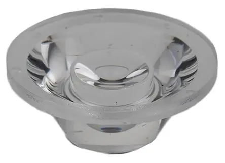 Produktfoto 1 von Broadcom ASMT-M LED Linse 1-LEDs aus Polymethylmethacrylat Kollimator, Klar 15 °, Ø 20 mm x 7.8 mm, für Avago Moonstone
