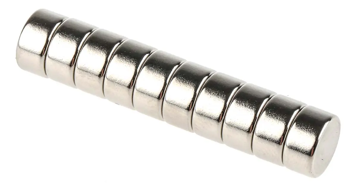 Produktfoto 1 von Eclipse Neodym Magnet, 8 mm, 1.7 kg x 4 mm, L. 4 mm
