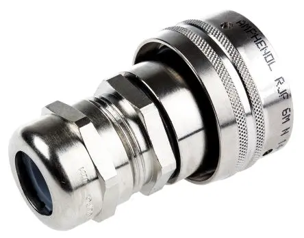 Produktfoto 1 von Amphenol Socapex RJF Stecker Cat5e RJ45-Steckverbinder, 1-Port 8-polig Abgeschirmt Kabel Gerade