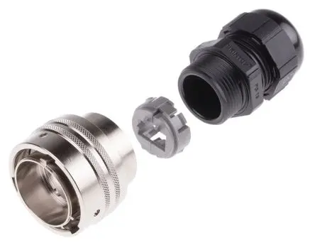 Produktfoto 1 von Amphenol Socapex RJF Stecker Cat5e RJ45-Steckverbinder, 1-Port 8-polig Abgeschirmt Kabel Gerade
