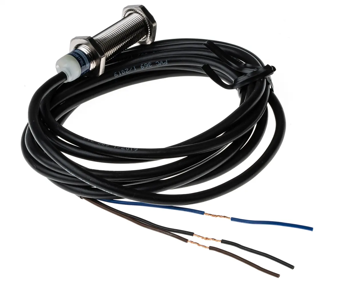 Produktfoto 1 von Telemecanique Sensors XS M12 Näherungssensor Induktiv, Gewinderohr 4 mm PNP 12 → 48 Vdc / 200 mA NC, IP68, IP69K
