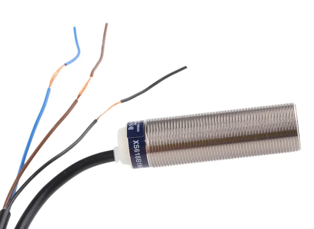 Produktfoto 1 von Telemecanique Sensors XS M18 Näherungssensor Induktiv, Gewinderohr 8 mm NPN 12 → 48 Vdc / 200 mA NO, IP69K