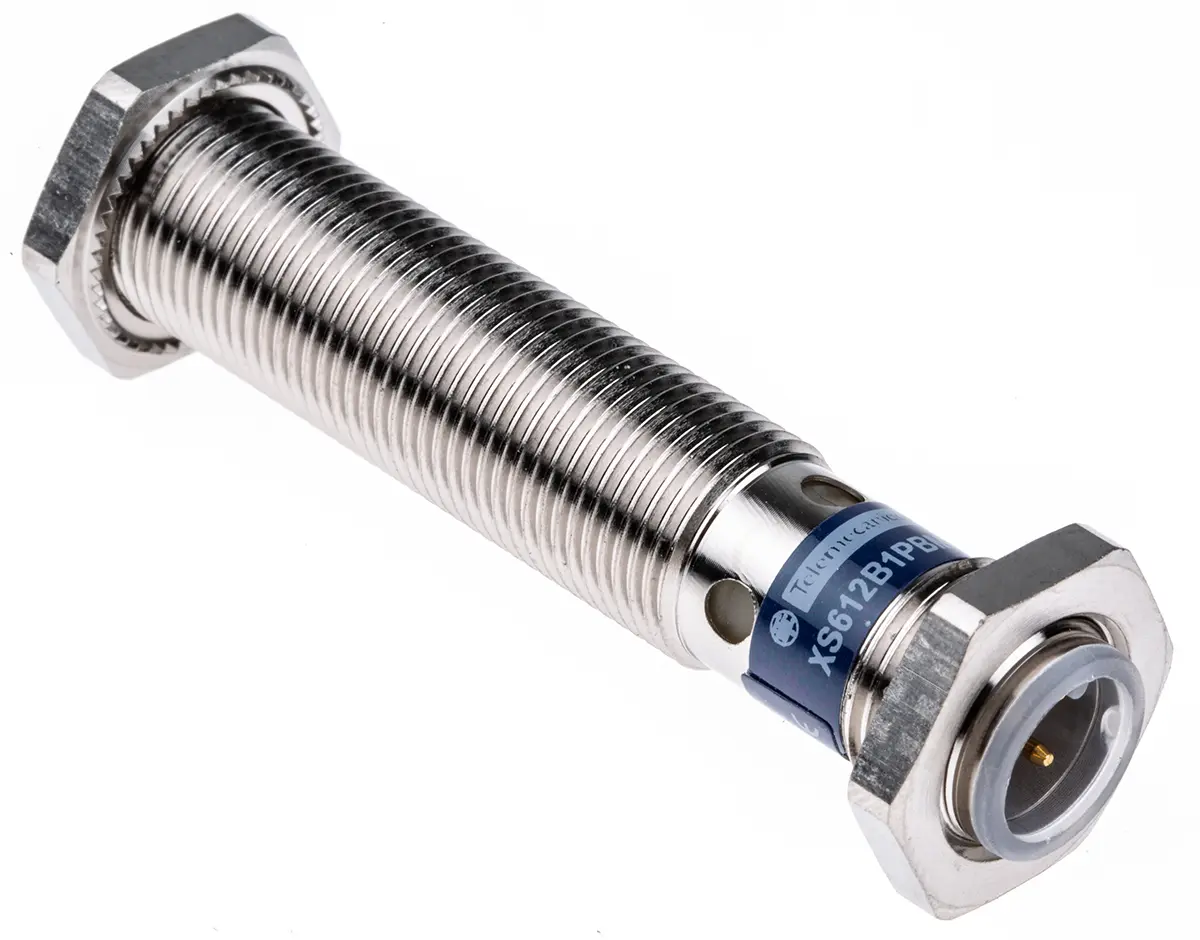 Produktfoto 1 von Telemecanique Sensors XS M12 Näherungssensor Induktiv, Gewinderohr 4 mm PNP 12 → 48 Vdc / 200 mA NC, IP69K