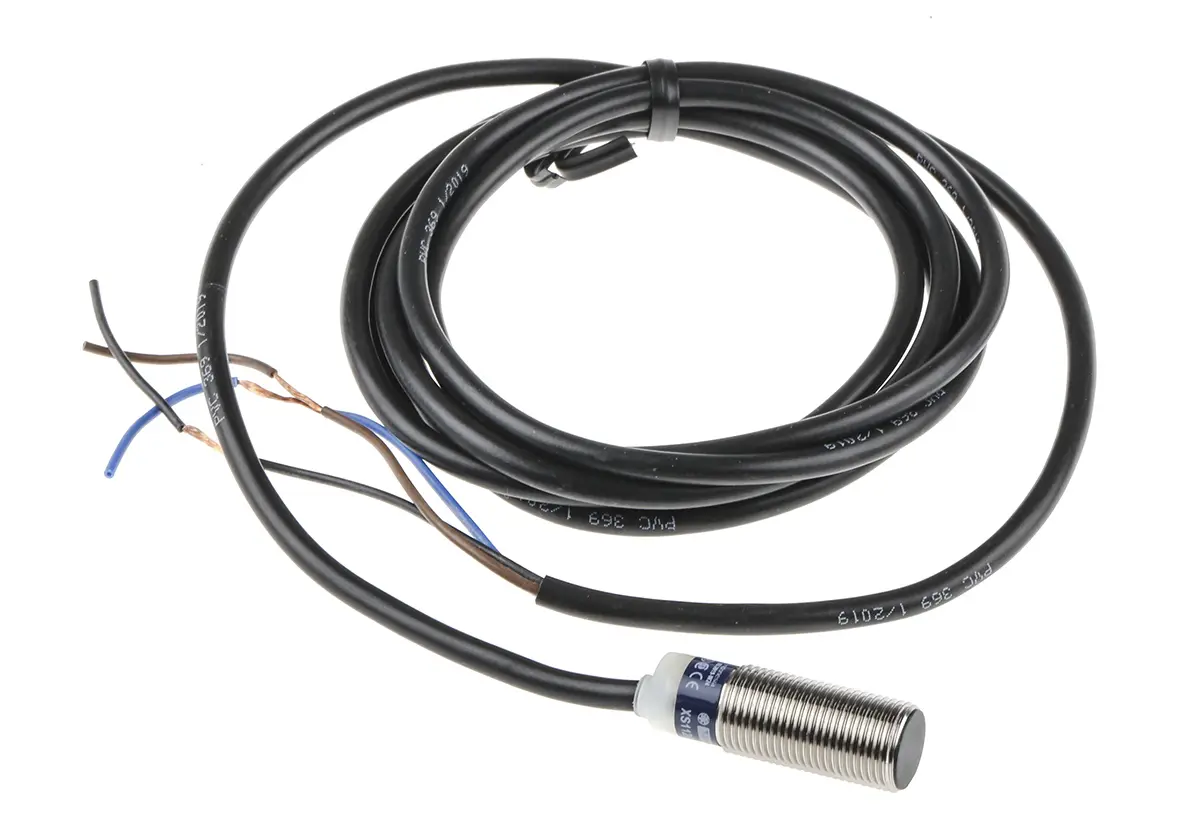 Produktfoto 1 von Telemecanique Sensors General Purpose M12 Näherungssensor Induktiv, Gewinderohr 4 mm PNP 10 36 V dc / 200 mA NO, IP69K