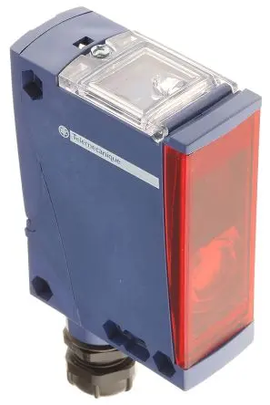 Produktfoto 1 von Telemecanique Sensors XUX Kubisch Optischer Sensor, Durchgangsstrahl, Relais Ausgang, Schraube