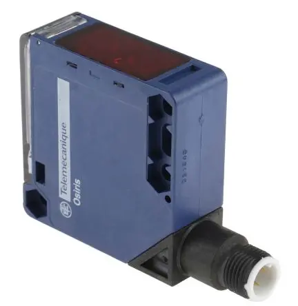 Produktfoto 1 von Telemecanique Sensors XUK Kompakt Optischer Sensor, Polarisierter retroreflektierender, PnP Ausgang, 4-polig M12
