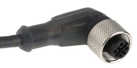 Produktfoto 1 von Telemecanique M12, 4-polig Sensor-Betätigungselementkabel, Rechtwinklig Buchse / Freies Ende Nicht abgeschlossen, Länge