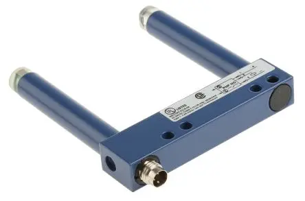 Produktfoto 1 von Telemecanique Sensors XUV Gabel Optischer Sensor, Durchgangsstrahl, PnP Ausgang, 3-polig M8