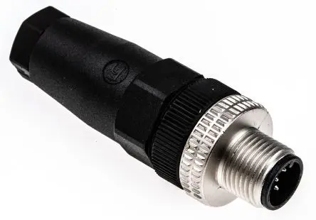 Telemecanique Sensors XZCC 6 mm M12 Rundsteckverbinder Stecker 5-polig Stecker 3A Kabel IP67